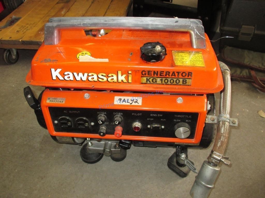Kawasaki Generator KG 1000B | Prime Auctions