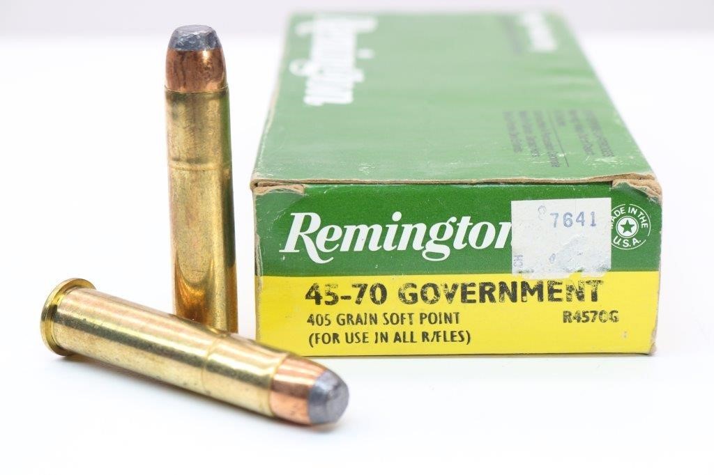 rds Remington 45 70 Government 405gr Cartridges Idaho Auction Barn
