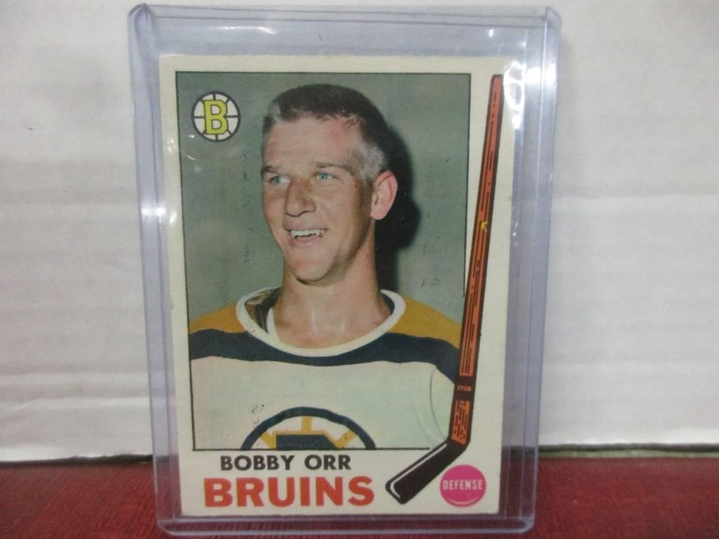 1970-71 BOBBY ORR HOCKEY CARD | Live and Online Auctions on HiBid.com