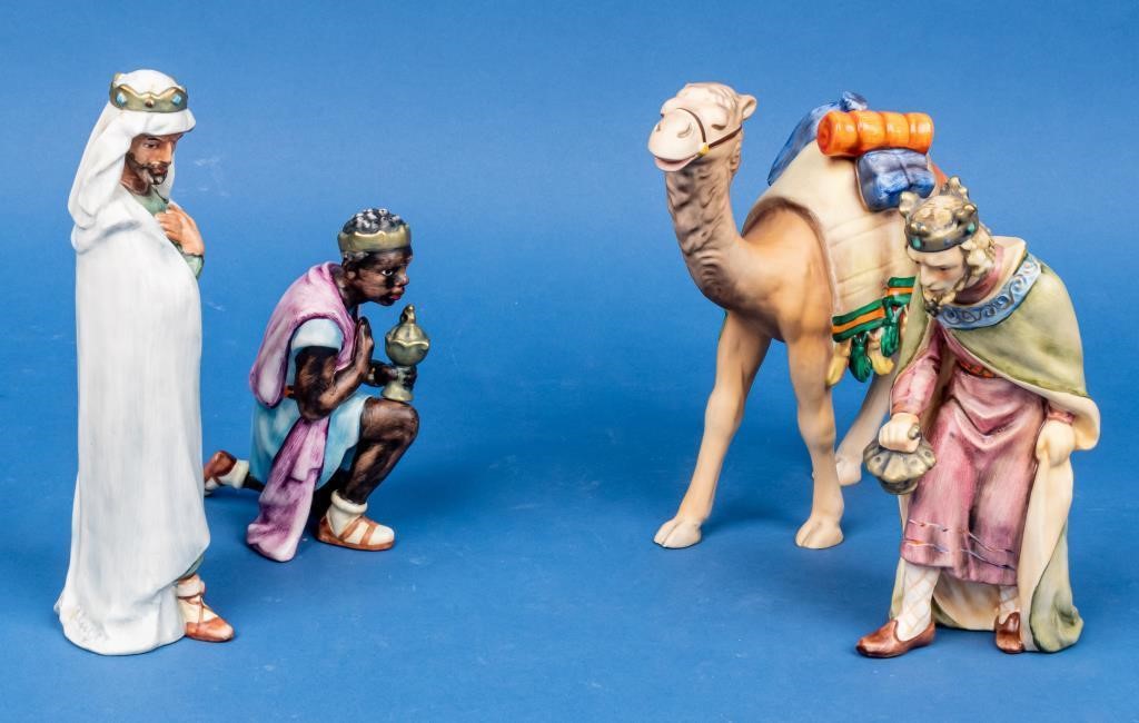1960 Hummel Nativity Pieces Wise Men Camel | AZFirearms.com/Pot of Estate Liquidations