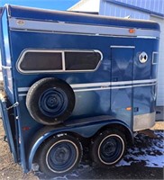 1980 Turnbow 2-Horse Trailer, 2-axle, bumper-pull, always kept inside, comes w/3 extra tires