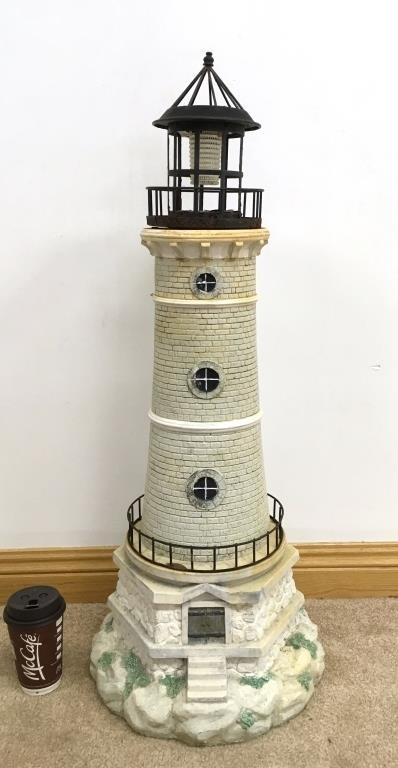 Large Indoor Outdoor Lighthouse Decor, Outdoor Lighthouse Decor