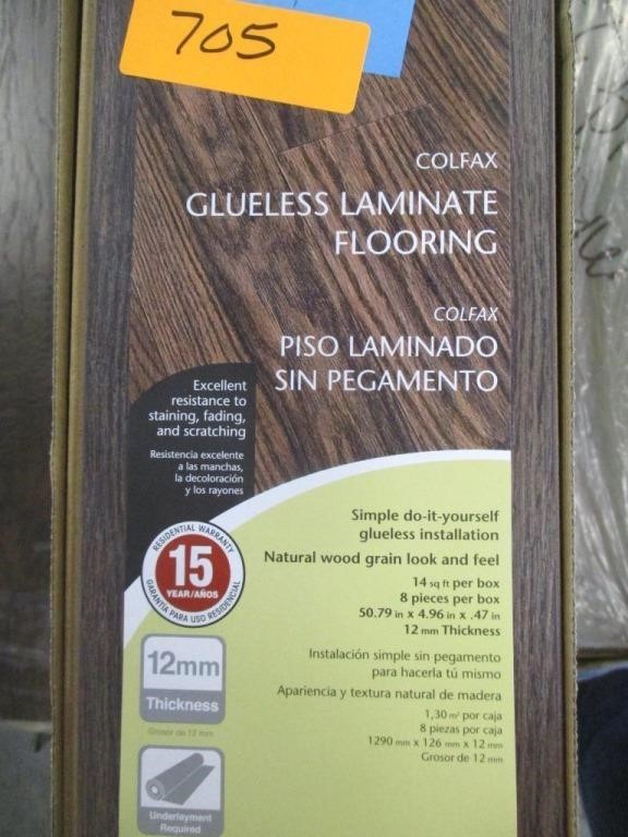 Traffic Master Glueless Laminate, Colfax Glueless Laminate Flooring