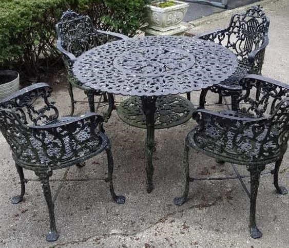 Cast Iron Patio Furniture Sets - Ideas on Foter