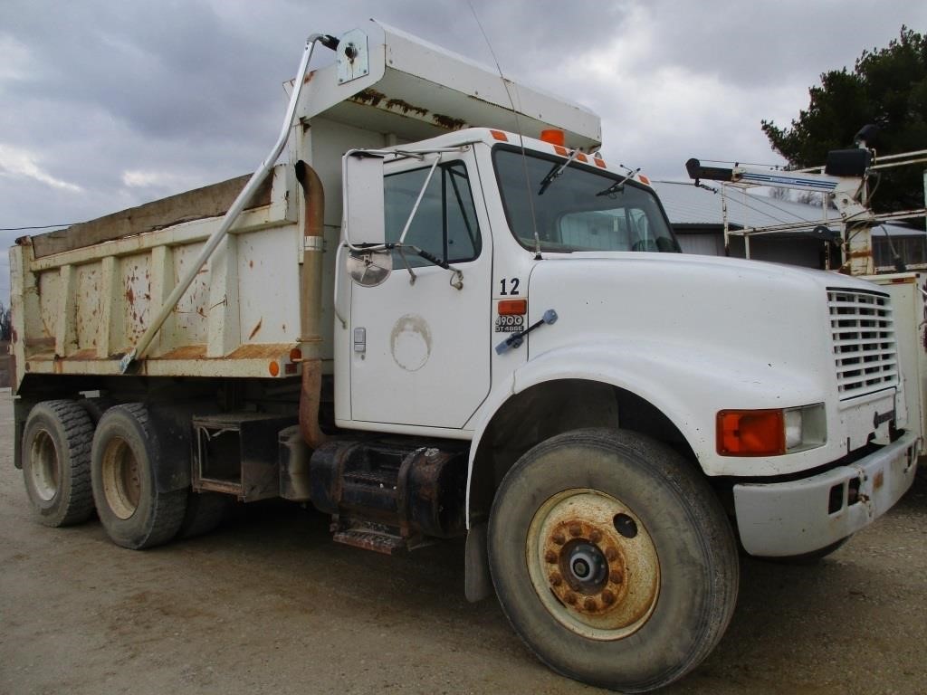 1997 International 4900 Dump Truck Graber Auctions
