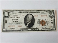Vintage United States Paper Currency