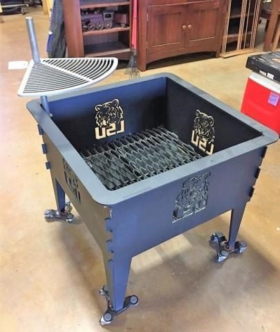 Lsu Fire Pit Never Used Orrell, Lsu Fire Pit