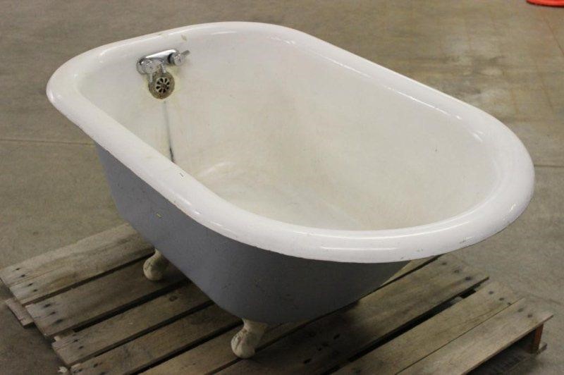 Vintage Kohler Cast Iron Claw Foot Tub, Kohler Clawfoot Bathtubs