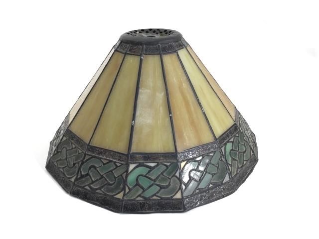 Small Vintage Stained Glass Lamp Shade, Vintage Stained Glass Lamp Shades