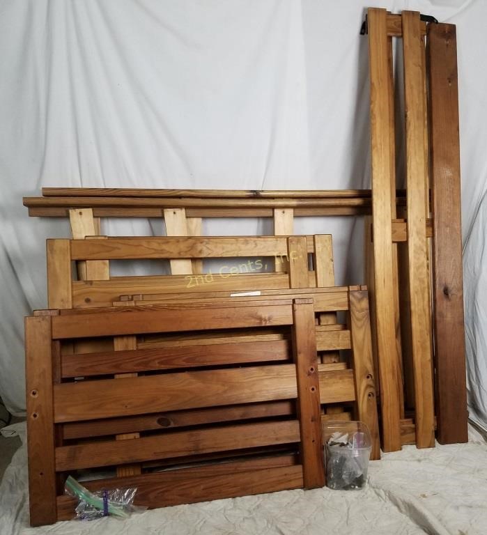 Barndoor Furn Co Solid Wood Bunk Beds, Barn Door Bunk Beds