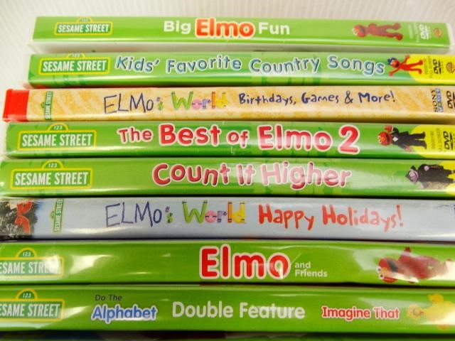 Sesame Street Dvd Collection Featuring Elmo Ll Auctions Llc