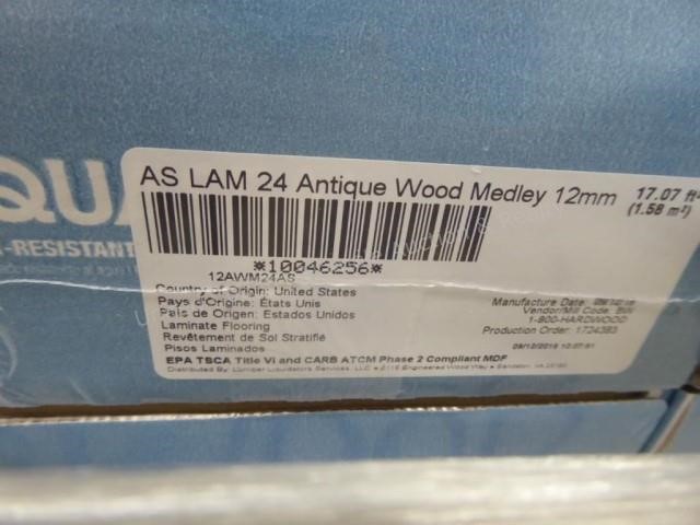 Shaw Laminate Antique Wood Medley 12mm, 12mm Antique Wood Medley Laminate Flooring