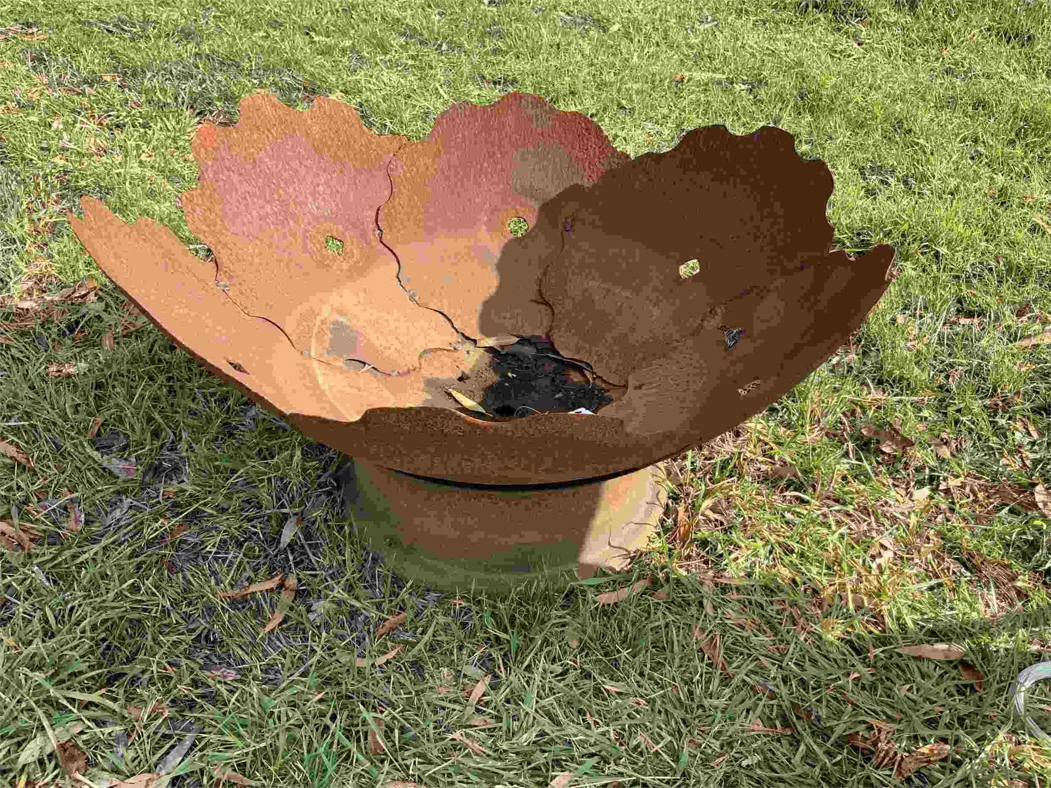 Antique Disc Plough Fire Pit 150cm, Fire Pit Disc