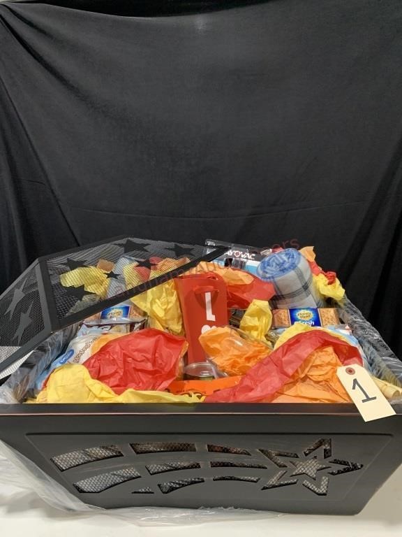 Fire Pit And S Mores Gift Basket, Fire Pit Gift Basket