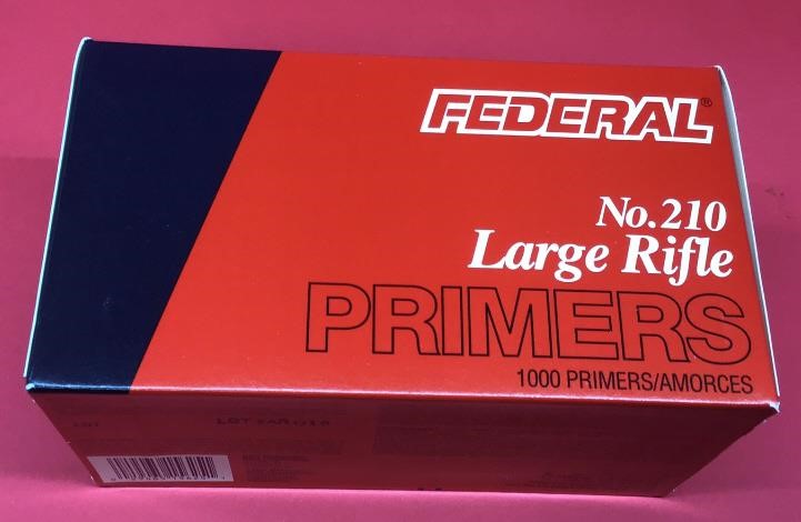 Federal Large Rifle Primers | Bauer Auction Service