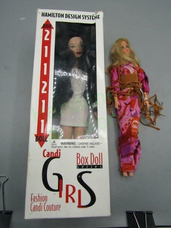 Doll hippie barbie Research of