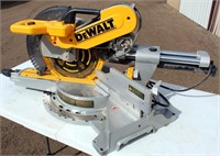 Lot # 5028.  DeWalt DWS 780 12" Sliding Miter Saw.   Absentee bidding available on this item.  Click catalog tab for more information.