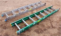 (2) 16' Extension Ladders