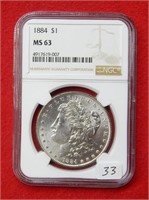Weekly Coins & Currency Auction 4-23-21
