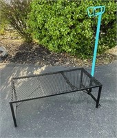 Lot 5022- Hmd Sheep/Goat Stand, new.  Absentee bidding available on this item. Click catalog tab for more information & pictures.