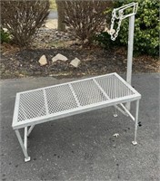 Lot 5023 - Hmd Sheep/Goat Stand, new.  Absentee bidding available on this item. Click catalog tab for more information & pictures.