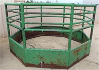 Lot 5030 - HD 8-Sided Bale Feeder.  Absentee bidding available on this item. Click catalog tab for more information & pictures.