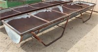 Lot 5032 - Long Cattle Feeder #2.  Absentee bidding available on this item. Click catalog tab for more information & pictures.
