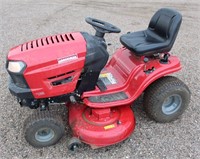 Lot 7003: Craftsman 1700 Ridng Mower  Absentee bidding available on this item. Click catalog tab for more information & pictures.
