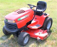 Lot 5011- Scott's (mfg by JD) Riding Lawn Mower   Absentee bidding available on this item. Click catalog tab for more information & pictures.