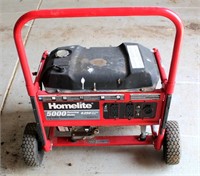 Homelite 5000 Generator.  (hope to have it running by sale day)