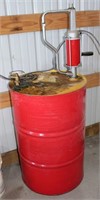 Oil Barrel w/Pump
