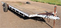 Lot 5022 - HMD Flatbed Trailer, no title, see catalog for more info