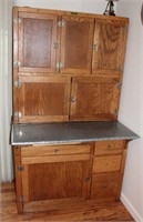 Lot 5004 - Hoosier Cabinet, see catalog for more info & pics