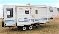 Lot 5001 - Sportsman 5th Whl Camp Trlr, Click catalog tab to view information & more pics of this item.  This item has absentee bidding.