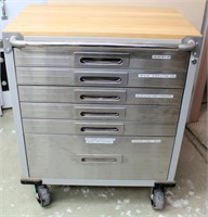 Small Tool Cabinet on Casters