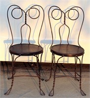 (2) Vintage Parlor Chairs