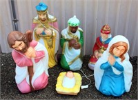 Lighted Nativity Set (6-Pc)