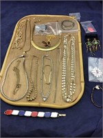 Large Lot of Vintage & Newer Costume Jewelry