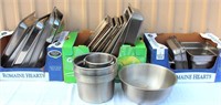 Catering Equip - Misc SS Pieces, Lids, Bowls, Pans, Etc