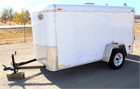 Lot 5008 - 2008 Cargo Trailer -  Absentee bidding available on this item.  Click catalog tab for more pics, video & info.