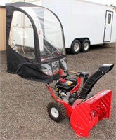Lot 5019 - Troy-Bilt Snow Blower -  Absentee bidding available on this item.  Click catalog tab for more pics, video & info.