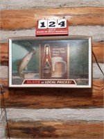 Blatz Beer Light Display, Fish Picture